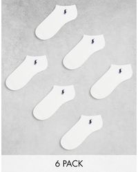 Polo Ralph Lauren - – 6er-pack sneaker-socken - Lyst