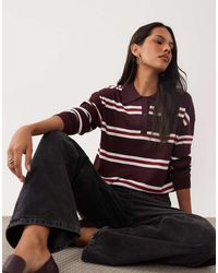 Brave Soul - Knit Polo Top - Lyst