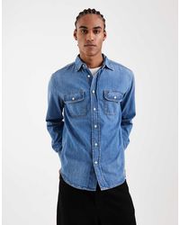 Tommy Hilfiger - Relaxed Fit Denim Shirt - Lyst