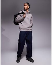 ARMANI EXCHANGE - Sweat à capuche avec logo au centre - fauve - Lyst