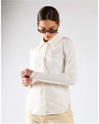 NARRATED - Slim Fit Collared Shirt - Lyst