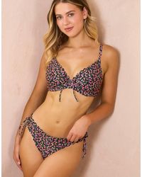 Peek & Beau - Vera Ditsy Scallop Underwired Bikini Top - Lyst