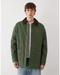 Prohibited - Veste boutonnée style workwear - foncé - Lyst