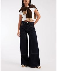 Tommy Hilfiger - Charlie Workwear Wide Leg Jeans - Lyst