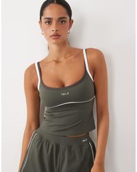 Tala - Skinluxe Contrast Double Strap Singlet - Lyst