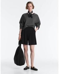 Oysho - Soft-touch Modal Bermuda Shorts With Pleats - Lyst