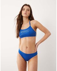 Speedo - Endurance+ Logo Thin Strap Bikini - Lyst