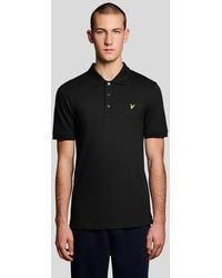 Lyle & Scott - Ss Polo Shirts Plain Polo Shirt - Lyst