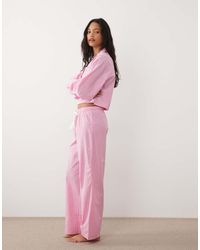 Gina Tricot - Mix And Match Poplin Pyjamas Bottoms - Lyst