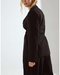 NA-KD - Fitted Lacing Blazer - Lyst
