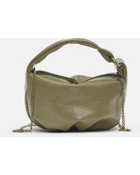 Pull&Bear - Zachte Mini Tas Met Kettinghengsel - Lyst