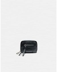 Stradivarius - Zip Pocket Card Holder Purse - Lyst