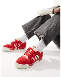 adidas Originals - Rivalry low - sneakers basse rétro e bianco sporco - Lyst