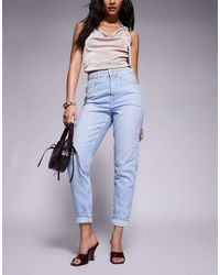 River Island - Mom Jean - Lyst