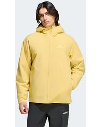 adidas Originals - Terrex Multi Essentials Climaproof Insulated Hooded Jacket - Lyst