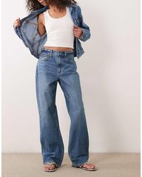 Abercrombie & Fitch - High Rise Loose Fit Jeans - Lyst