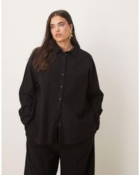 ASOS - Curve – oversize-hemd - Lyst