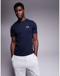EA7 - Armani Crew Neck Logo T-shirt - Lyst