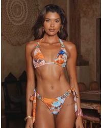 Moda Minx - Amour Tie Side Brazilian Bikini Bottom - Lyst