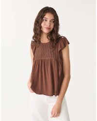 Stradivarius - Flowy Top - Lyst
