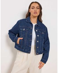 Yours Clothing - Denim Jacket - Lyst