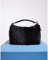 Ralph Lauren - Blaike Mini Borsa A Spalla Nera - Lyst