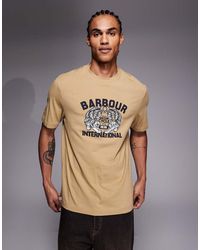 Barbour - Talisman Graphic Logo T-shirt - Lyst