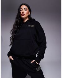 EA7 - Armani - - sweat à capuche d'ensemble à logo doré - Lyst