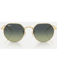 Ray-Ban - Jack Irregular Sunglasses With Lens - Lyst