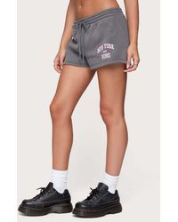 Edikted - Soho 76 Sweat Shorts - Lyst