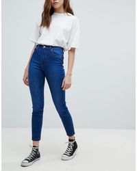 bershka high waist skinny jeans