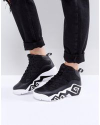 Mb Mesh High Top Sneakers In Black Mb Mesh High Top Sneakers In Black