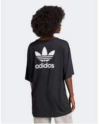 adidas Originals - – es t-shirt mit trefoil - Lyst