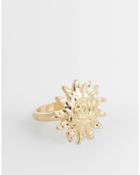 ASOS - Asos design curve – er ring mit sonnenmotiv - Lyst