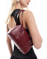 ASOS - – kastige schultertasche - Lyst