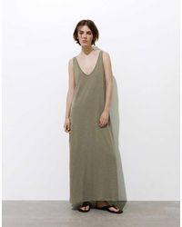 Pull&Bear - Strappy Midi Dress - Lyst