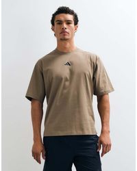 adidas Originals - Adidas Training Oversized T-shirt With Back Print - Lyst