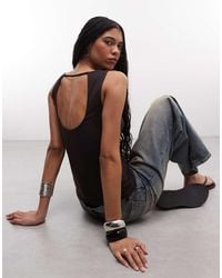 Weekday - Top Senza Maniche Con Scollo A Barchetta E Schiena Scoperta - Lyst