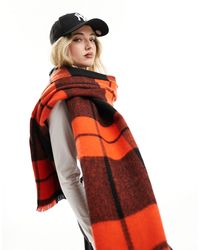 French Connection - Brighter Check Scarf - Lyst
