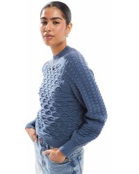 Object - Premium Honeycomb Knit Jumper - Lyst