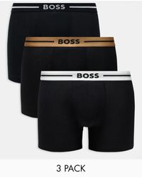 BOSS - 3 Pack Bold Boxer Briefs - Lyst