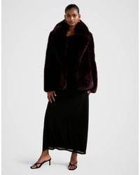 Forever New - Faux Fur Coat - Lyst