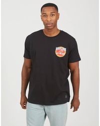 Brave Soul - Cotton Crew Neck Oversized Graphic T-Shirt - Lyst