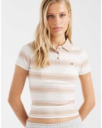 Tommy Hilfiger - Rib Slim Fit Polo Shirt - Lyst