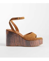 Public Desire - Aluna Wedge Sandals - Lyst