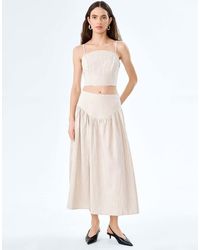 OMNES - Lucille Midi Skirt - Lyst
