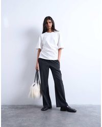 TOPSHOP - Pinstripe Boxer Jogger - Lyst