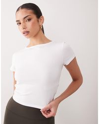 4505 - Modal Blend Ultra Soft Twist Black Performance Baby T-shirt - Lyst
