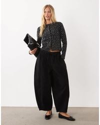 Mango - Strickpullover mit em leopardenmuster - Lyst