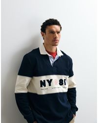 Tommy Hilfiger - Panel Relaxed Fit Rugby Shirt - Lyst
